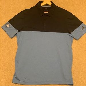 Adidas Medium golf two toned polo shirt